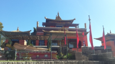 Entrada do Templo Odsal Ling.