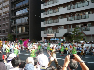 Asakusa city with Samba Carnival